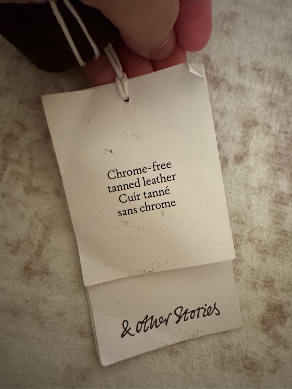 & Other Stories Large Suede Tote Bag - Brown - Picture 10 of 13